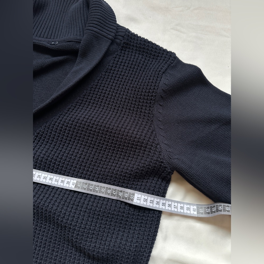 Navy Blue Women's Sweater - Picture 5 of 11